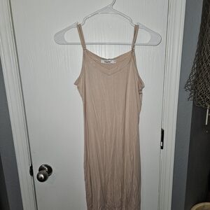 Tan Chemise Slip